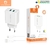 CARREGADOR TURBO 2 USB 4.8A COM CABO USB C V8 1 METRO - H'MASTON