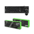 KIT TECLADO + MOUSE JP-130 - VERDE - comprar online