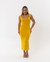 VESTIDO GOLA QUADRADA MID - MISS VALENTINA