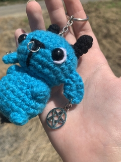 Chaveiro de baphomet (disponível na cor turquesa) - comprar online