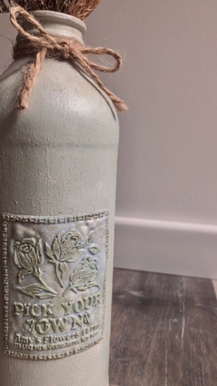 Botellones para flores secas