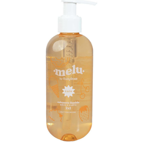 ￼Sabonete Liquido Corporal 2em1 Buttercream Melu Ruby Rose