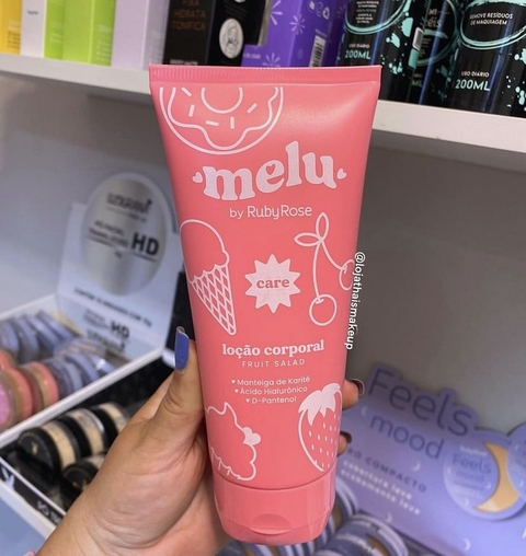 Loção Corporal Melu Ruby Rose
