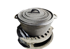Olla de Fundición con Tapa 8L