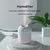 Mini Umidificador de ar ultra-sônico branco, Luz romântica, USB, Difusor de ó na internet