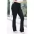 Imagem do Calça Bandagem Flare Bailarina Premium Cintura Alta