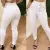 Imagem do calça femenina clochard de bengaline com laço cintura alta