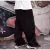 Calça Cargo Unissex de Sarja Barra Larga Skatista 6 Bolsos ref: CÇCARG