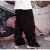 Imagem do Calça Cargo Skate Bolso Lateral Larga Masculino 6 Bolsos de Sarja