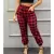 Calça Xadrez Jogger modinha blogueira