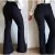 Calça Flare de Bandagem Tecido Grosso