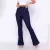 Calça Feminina Flare Jeans Fake Cintura Alta Boca de Sino na internet
