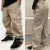 calça cargo jeans masculino larga 6 bolsos 5 skate moda barato promoção - comprar online