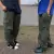 Imagem do calça cargo jeans masculino larga 6 bolsos 5 skate moda barato promoção