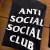 Camiseta Anti Social Club 100% Algodão na internet