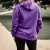 Moletom canguru roxo High company tecido grosso em algodão 100% flanelado a Pronta entrega na internet