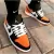 Tenis Nike Cano Baixo Jordan Low 1 Preto/laranja Masculino/feminino Pronta Entrega!