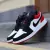 Tenis Nike Cano Baixo Jordan Low 1 Preto/laranja Masculino/feminino Pronta Entrega!