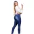 Imagem do Calça Jeans Skinny Com Lycra Cintura Alta Cós Alto Feminina