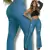Calça Jeans Skinny Com Lycra Cintura Alta Cós Alto Feminina - Posh