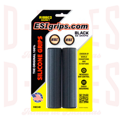 PUÑOS ESI GRIPS RIBBED CHUNKY BLACK 60 GRAMOS - comprar online