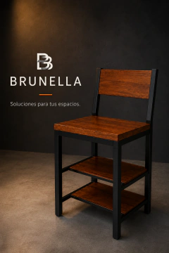 Silla Industrial de trabajo multiuso Brunella