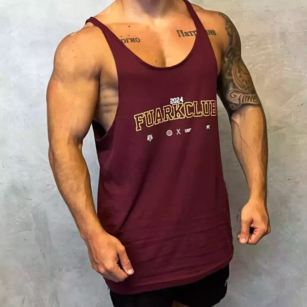 Musculosa Stringer Elements Bordo