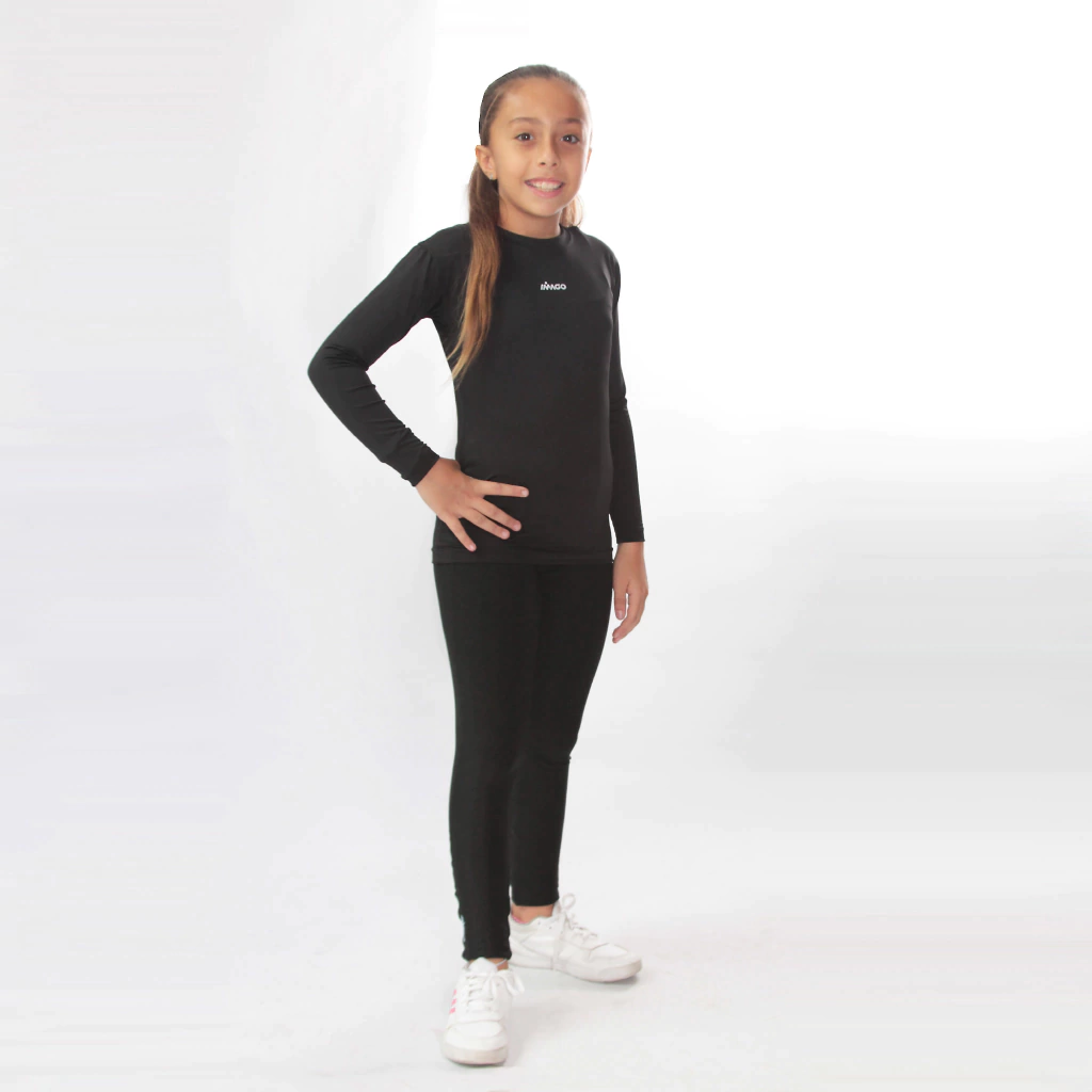 CONJUNTO TERMICO NIÑOS - CAMISETA Y CALZA LARGA