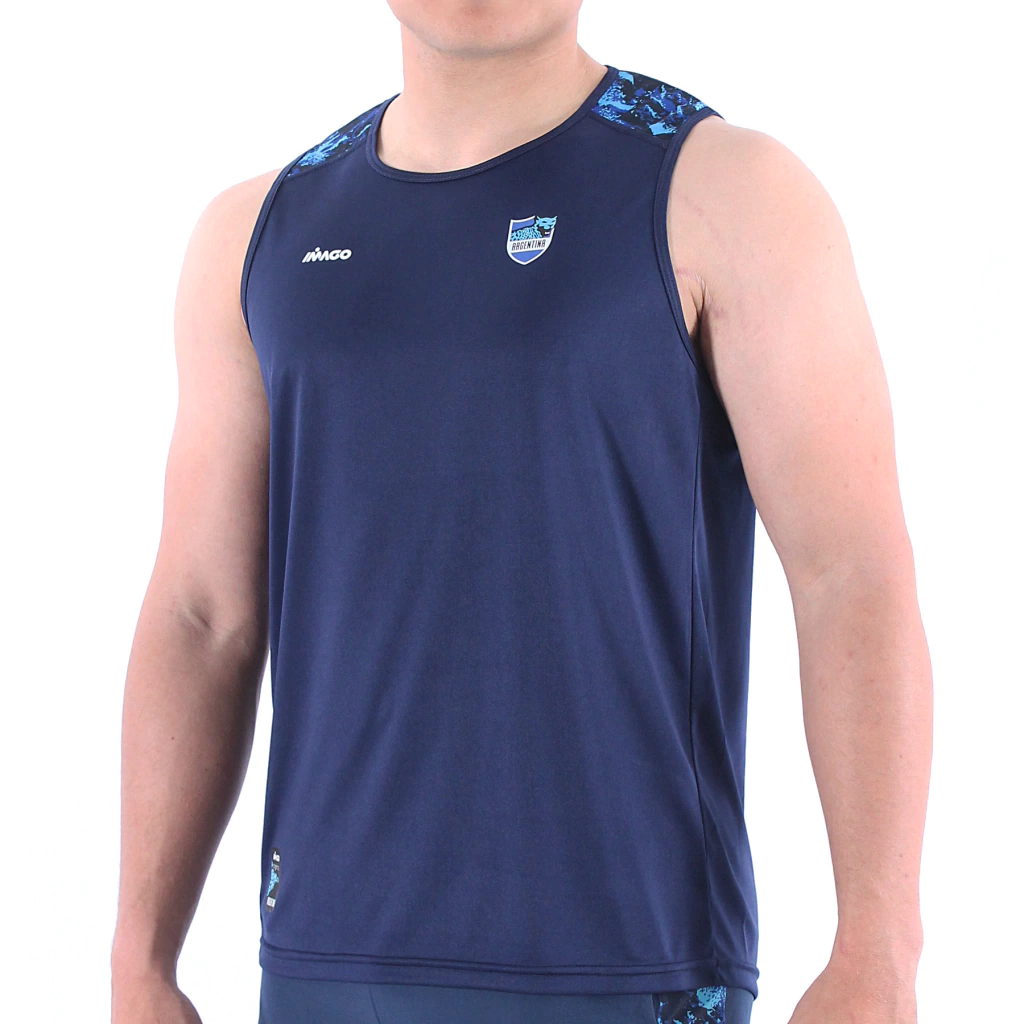 Musculosa Pumas Dry Azul