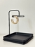 Argola Plissada Dourada - comprar online