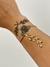 Bracelete Folhas Douradas - Feito Abelha | Acessórios | Bijuterias | Brincos | Óculos de Sol | Body Splash