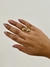 Anel Gota Dourado N°17