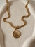 Colar Pai Nosso Dourado