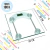 Balanza Digital Personal De Baño Corporal Vidrio Lcd 150kg - Mumi