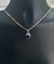 Conjunto Coração Ponto de Luz com Zircônia Azul - comprar online