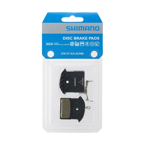 Pastilha de Freio a Disco Bicicleta Shimano J02A ICE TECH - (Shimano XTR/XT/SLX/DEORE/ALFINE)