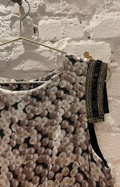 Vestido curto de seda ANIMALE - comprar online