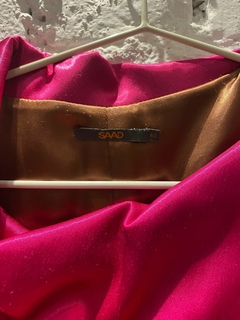 Vestido de cetim SAAD - comprar online