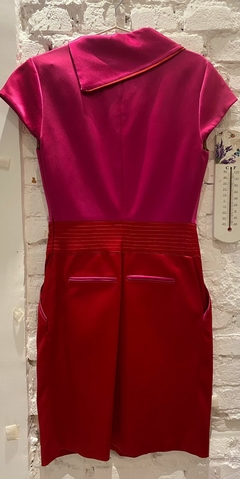 Vestido de cetim SAAD na internet