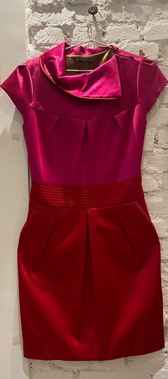 Vestido de cetim SAAD