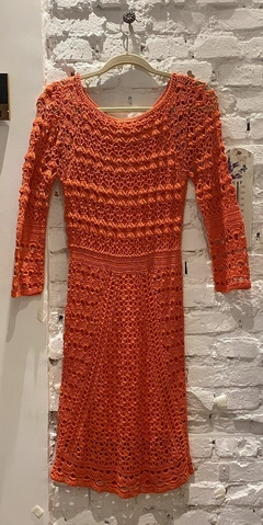 Vestido de crochê LE LIS BLANC