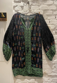 Vestido de seda ANIMALE