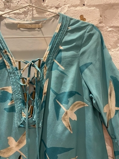Blusa de seda ANIMALE na internet