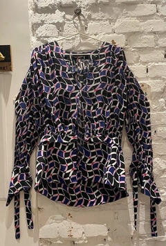 Blusa de seda ANIMALE