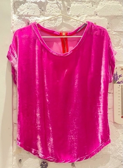 Blusa de Veludo Cristal ZARA