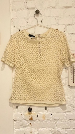 Blusa de renda transparente CORI