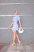 Imagem do Conjunto De Blusa e Saia Curta Em Tweed
