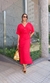 Vestido Com Amarração e Fendas Laterais - comprar online