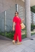 Vestido Com Amarração e Fendas Laterais na internet