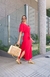 Vestido Com Amarração e Fendas Laterais